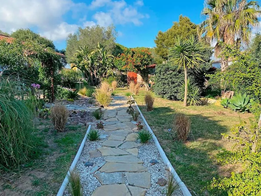 Perro Andaluz Cottage With Flower Garden In Zahora Barbate Spanyolország