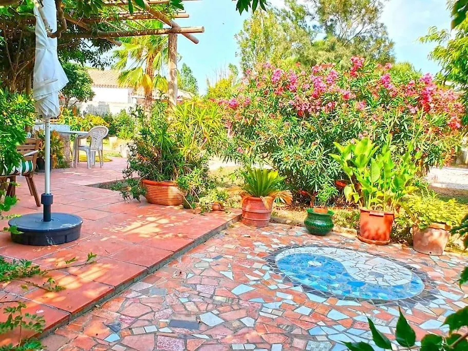 Nyaraló Perro Andaluz Cottage With Flower Garden In Zahora Barbate Spanyolország