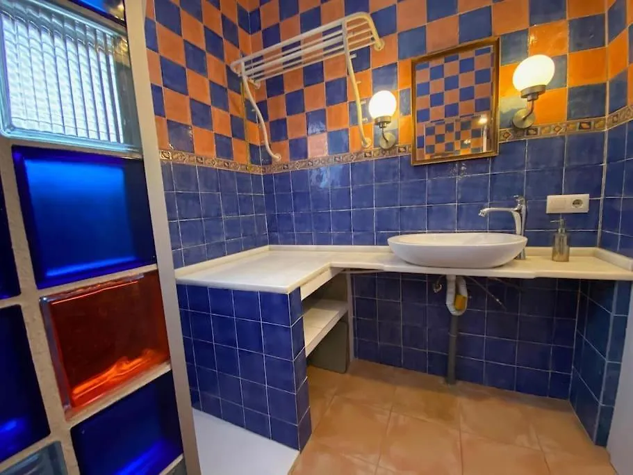 Perro Andaluz Cottage With Flower Garden In Zahora Barbate